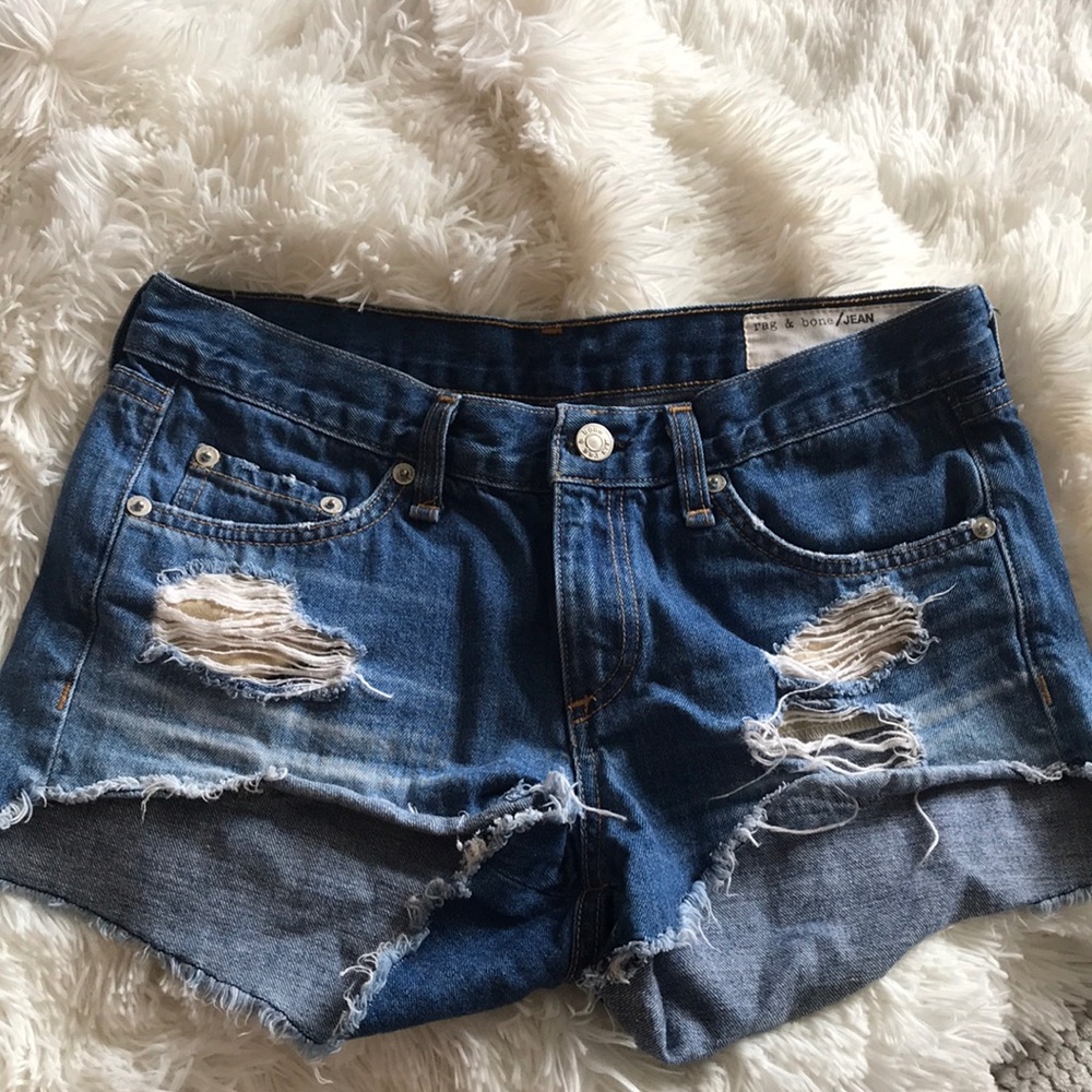 Rag and bone jean shorts